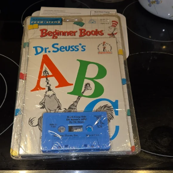 random house | Toys | Dr Seusss Abc Book And Cassette Vintage Set ...